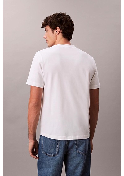 Calvin Klein Jeans Erkek Tişört Lv04rf820g Beyaz