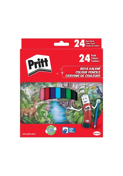 Pritt Kuru Boyalar, Canlı Renklerde Boya Kalemi, Açması Kolay Ve Dayanıklı Silinebilir Kalem, Yumuşak Mineli Resim Genel