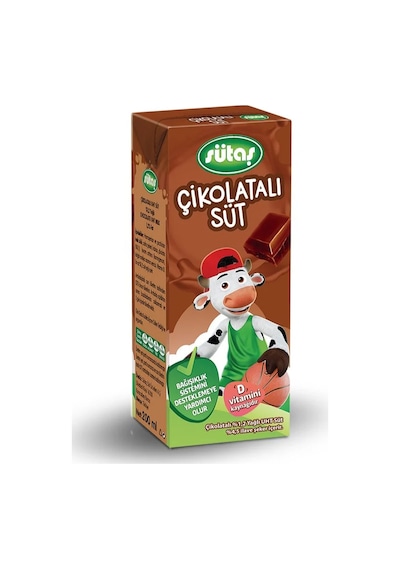 Sütaş Çikolatalı Süt 180 Ml X 24 Adet