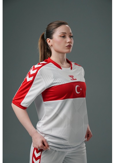 Hummel Milli Takım Forma Beyaz 25-26 Kadın