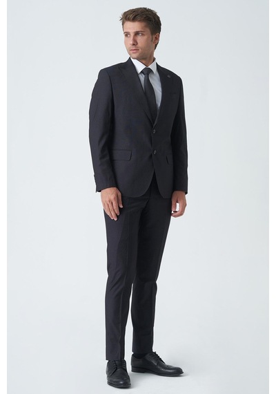 White Stone White Srone Gloucester T2467 Likralı Slim Fit 6 Drop Takım Elbise Desenli-desenli Çok Renkli