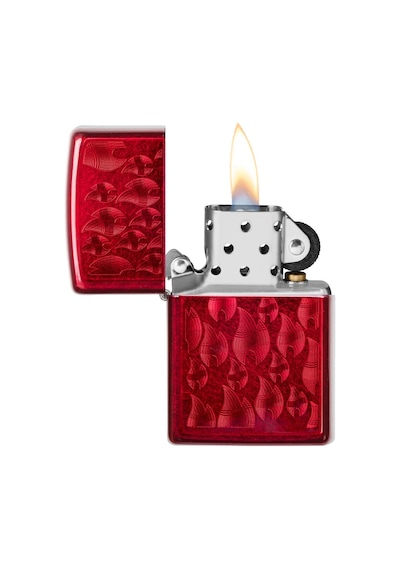Zippo 21063 Iced Zippo Flame Design Çakmak