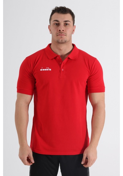 Diadora Liv Kamp Polo T-Shirt Kırmızı