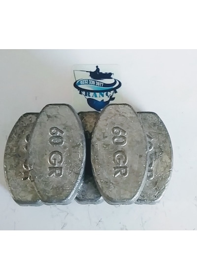 Yassı Gezer Kursun 60 Gr 5 Adet - (422772977) Yassı Gezer Kursun 60 Gr 5 Adet - (422772977)