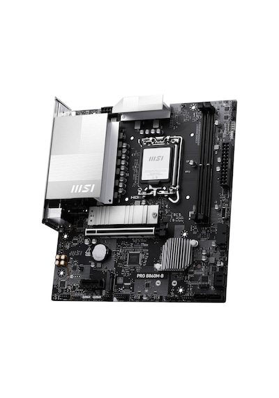 Mb Pro B860m-b Soket 1851 Ddr5 9066mhz Oc 2xm.2 Hdmı Dısplay 5g Lan Matx