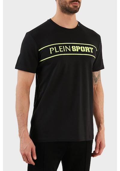 Plein Sport Erkek T Shirt Tıps101It99-Siyah