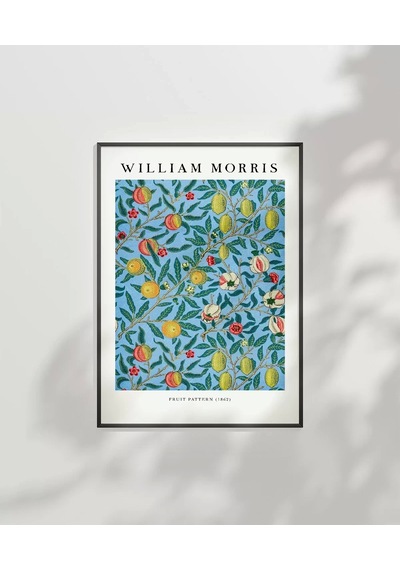 Çerçevesiz Poster William Morris Meyve Deseni No 2