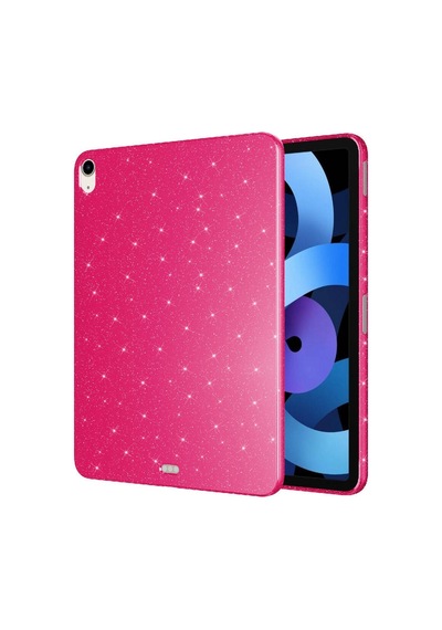 Apple Uyumlu iPad Air 5. Ve Air 4. Nesil 10.9 Tablet Kılıfı Işıltılı Parlak Görünüm Koton Case 10.nesil Değildir