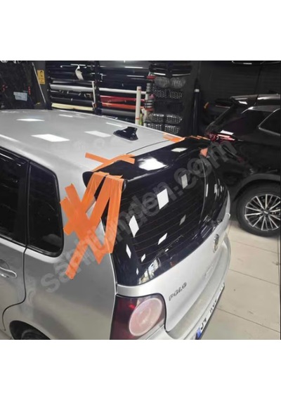 Vw Polo 1996-2009 Spoyler Parlak Siyah Boyalı Fiber Üretim