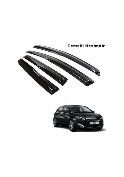 Peugeot 308 Mügen Cam Rüzgarlığı Hb 2014-2019 Arası 4 Lü N11.36955