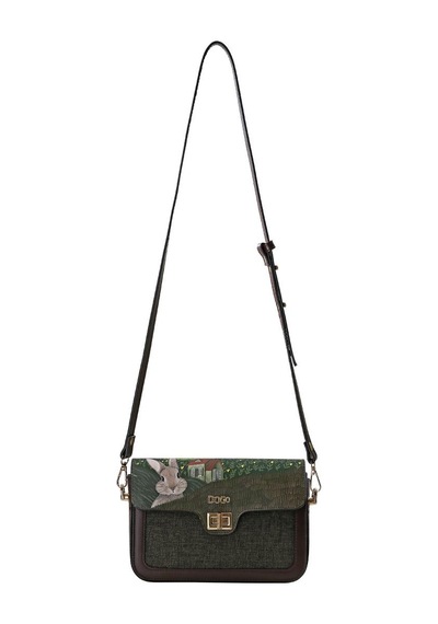 Dogo Kadın Vegan Deri Çok Renkli El Çantası - Going On An Adventure Tasarım