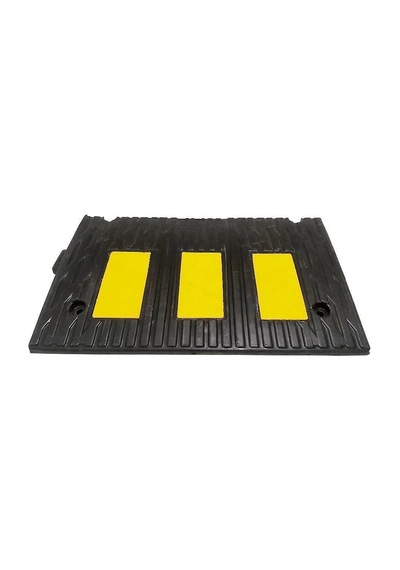 Kauçuk Rampa Set, Otopark Rampası, Kaldırım Rampası 30 X 50 X 4,5 Cm - 3 Bantlı - 7,5 Metre-3901