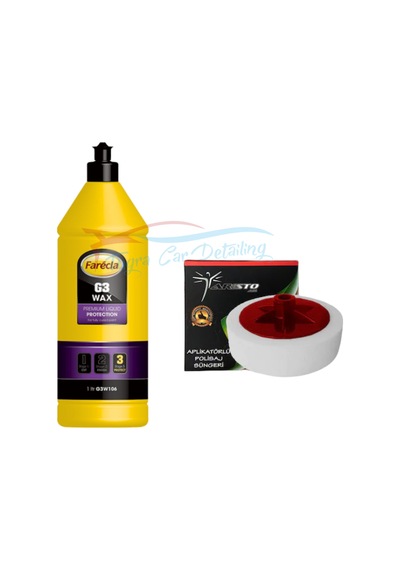 Farecla G3 Wax Cila 1l ve Cila Süngeri 150 Mm