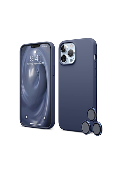 Apple Uyumlu iPhone 15 Pro Kılıf Kamera Lensli Lansman Silikon Kapak