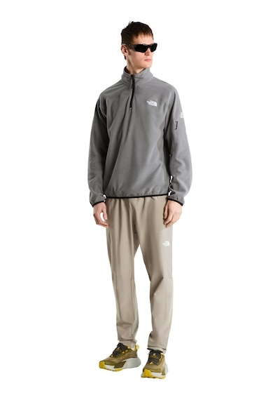 The North Face M Mountaın Athletıcs Glacıer 1-4 Zıp Fl Erkek Ceket Gri F0a8j8p0uz1-r