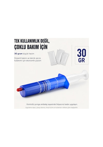 Mn1103sb 30 Gr Gri Termal Macun 1.8 W/mk Cpu Gpu İşlemci Laptop Ekran Kartı İçin Büyük Boy