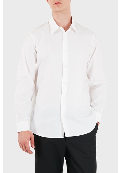 Armani Exchange % 100 Pamuk Regular Fit Uzun Kollu Gömlek Erkek Gömlek Xm003384 Af28566 F0230 Beyaz Armani Exchange % 100 Pamuk Regular Fit Uzun Kollu Gömlek Erkek Gömlek Xm003384 Af28566 F0230 Beyaz