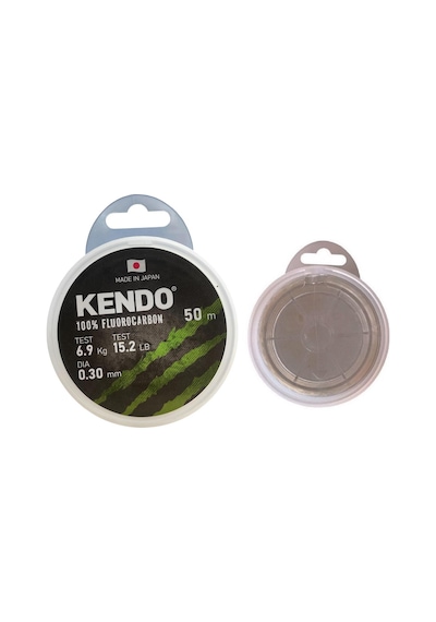 Kendo White 50mt 0.30mm %100 Fluorocarbon Misina 1 Adet