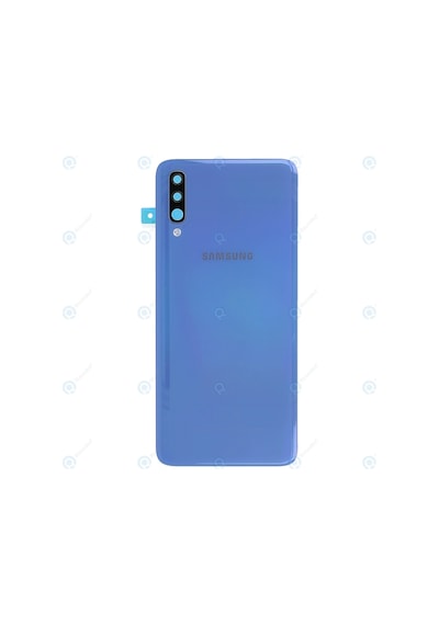 Samsung Galaxy Uyumlu A70 Kasa Kapak Sm-a705f - Yan Tuşlar Dahil - Mavi Mavi
