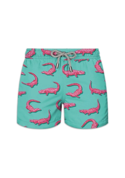 John Frank Erkek Çocuk Deniz Şortu kjfsssw05-crocodile-blue-13099 001