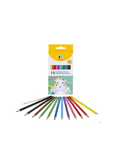 Adel Aquarell Sulu Boya Kalemi 12 Renk