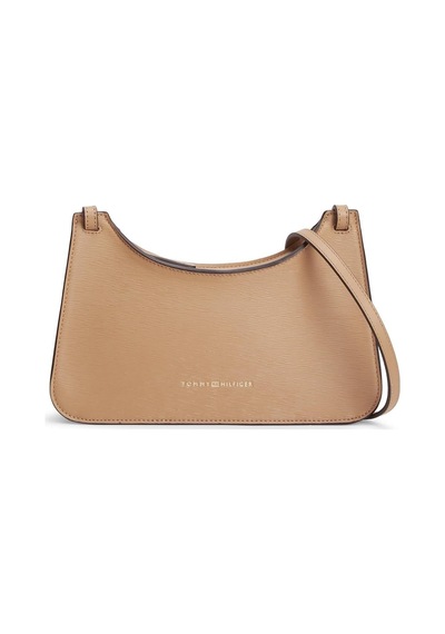 Tommy Hilfiger Kadın Çapraz Çanta Aw0aw18619rbc-14856 Koyu Bej