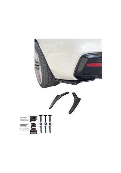 Bmw 1 Series F20/f21 M-power Makyajlı 2015-2019 Sağ Sol Flap 2 P