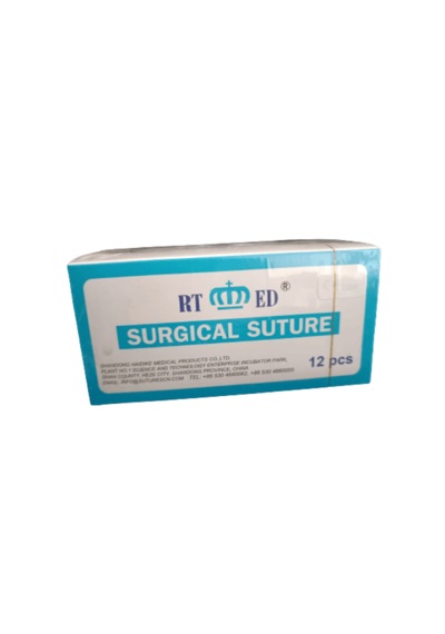 Rtmed - İpek Cerrahi İplik 150cm No:4 12 Adet 1 Paket