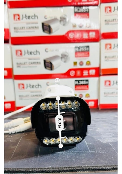 J-tech 7070 5mp 12 Led Sony Lens Gece Renkli Warm Light 1080p Ahd Güvenlik Kamera