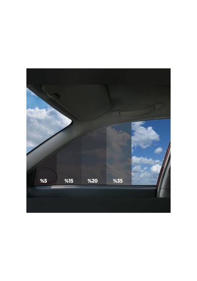Seria 1200 Siyah Çizilmez Cam Filmi 50 Cm X 10 Metre Dark Black B