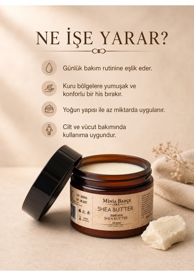 Minia Bahçe Shea Butter 50 ML