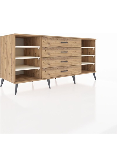 Kronos Konsol 6 Raflı 4 Çekmeceli 176x59x83 Çam-aytaşı/çam Aytaşı/çam Kronos Konsol 6 Raflı 4 Çekmeceli 176x59x83 Çam-aytaşı/çam Aytaşı/çam