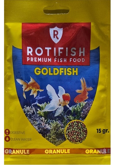 Rotifish Goldfish Japon Balığı Yemi 15 G