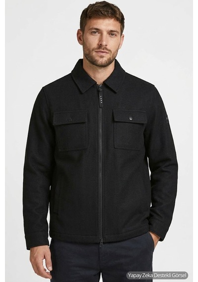 Jack & Jones Jcofusion Erkek Ceket 12299891 siyah