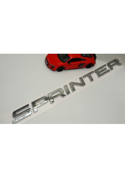 Sprinter 2014 2022 Bagaj Krom Abs Yazı Logo