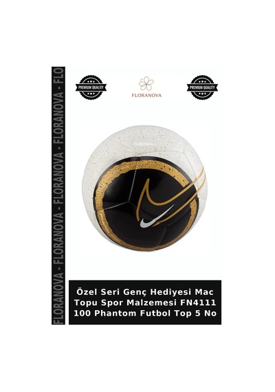 Özel Seri Genç Hediyesi Mac Topu Spor Malzemesi Fn4111 100 Phantom Futbol Top 5 No Çok Renkli