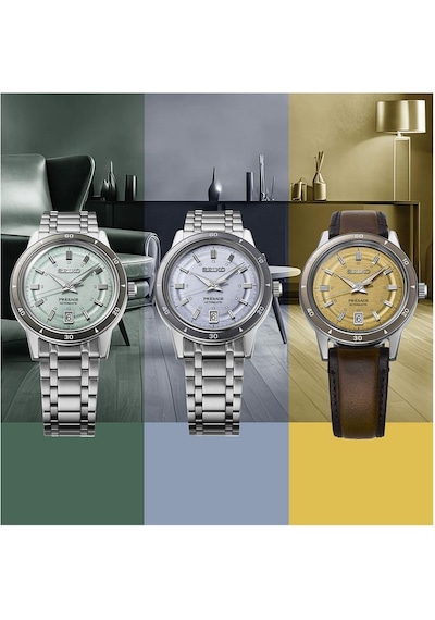 Seiko Presage Srpl75j1 Otomatik Erkek Kol Saati Metalik Gri