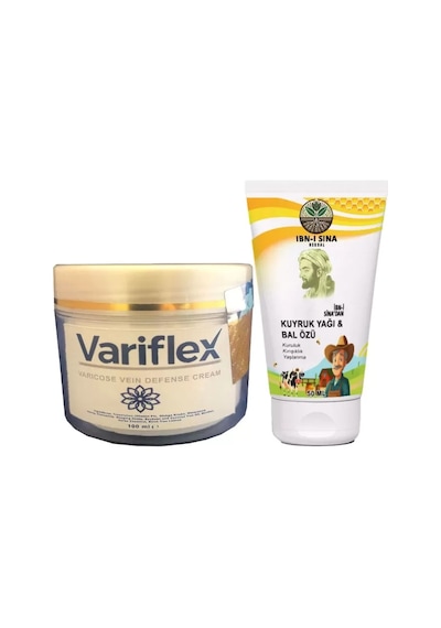 Hubrendy Sh Variflex Varislerinize 100 Ml Krem + Ibn-ı Sina Kuyruk Yağlı Bal Özlü Krem