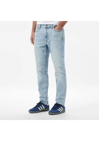 Calvin Klein Slım Taper Marbled B, Ef8, 30, 35 Mavi Erkek Kot Pantolon
