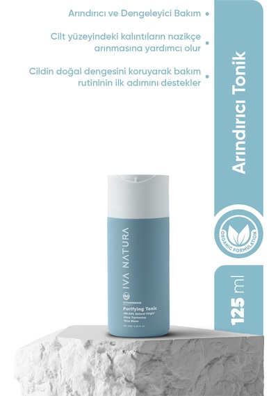 Iva Natura Aloe Vera Ve Gül Suyu Özlü Arındırıcı Ve Gözenek Sıkılaştırıcı Tonik 125 ML