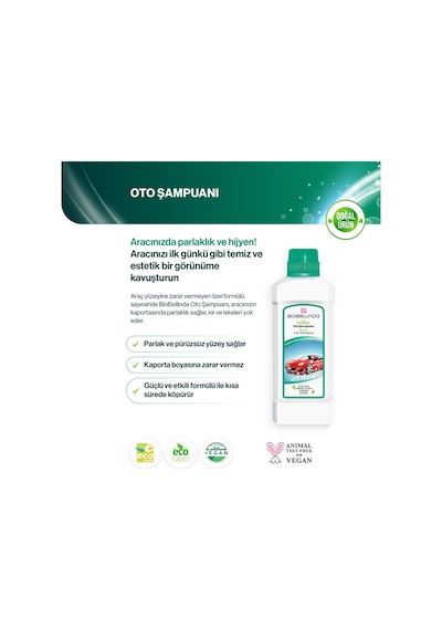Oto Şampuanı Zorlu Ve Çıkmayan Lekelere Karşı Etkili Çözüm 750 Ml