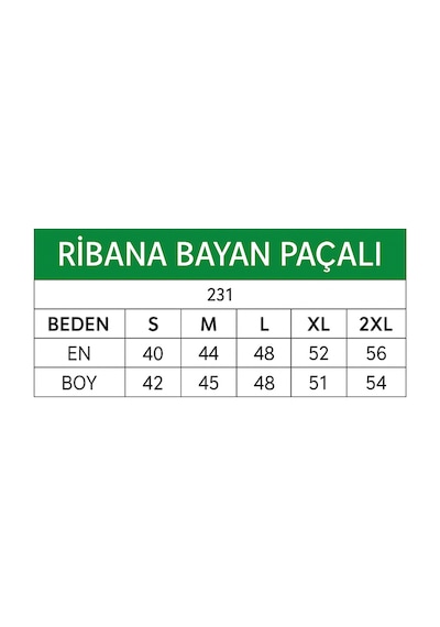 Belpa Ceylanoğlu Ribana Paçalı 6'lı %100 Pamuk Siyah