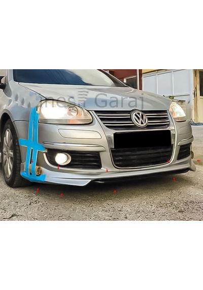 Jetta Mk5 Ön Tampon Eki - Plastik Ürün - Boyasız