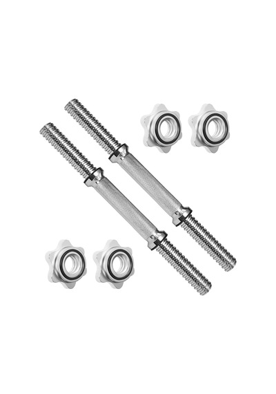 Multiflexpro 36cm İkili Kısa Krom Halter Barı Dambıl Sapı
