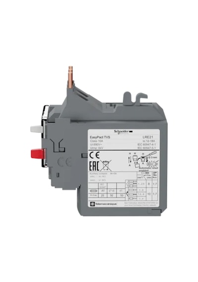 Schneider ElectricEasypact Tvs Lre-21 Diferansiyel Termik Aşırı Yük Rölesi (12-18A)