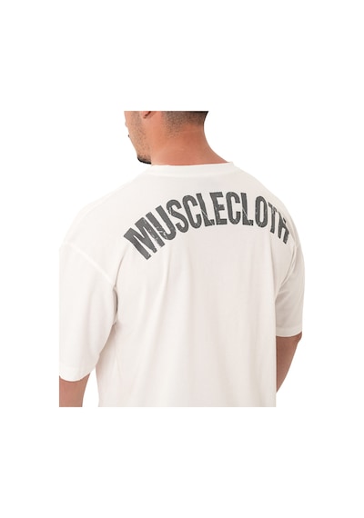 Musclecloth Washed Oversize T-shirt Kırık Beyaz Kırık Beyaz