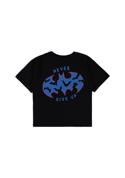 Batman Forever Baskılı 10-13 Yaş Tişört Siyah