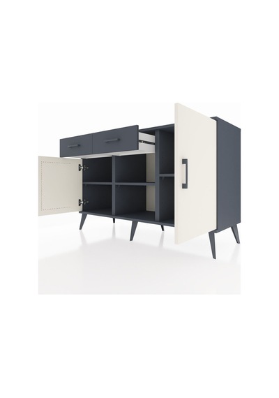 Hyperion Konsol 3 Raflı 2 Çekmeceli 3 Kapaklı 132x44x83 Antrasit-aytaşı/antrasit Aytaşı/antrasit Hyperion Konsol 3 Raflı 2 Çekmeceli 3 Kapaklı 132x44x83 Antrasit-aytaşı/antrasit Aytaşı/antrasit