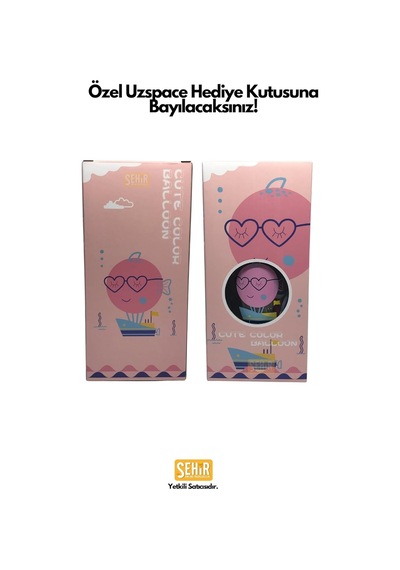 Uzspace 500ml Askılı Kulplu Pipetli Tritan Çocuk Su Matarası Pembe-mavi Genel