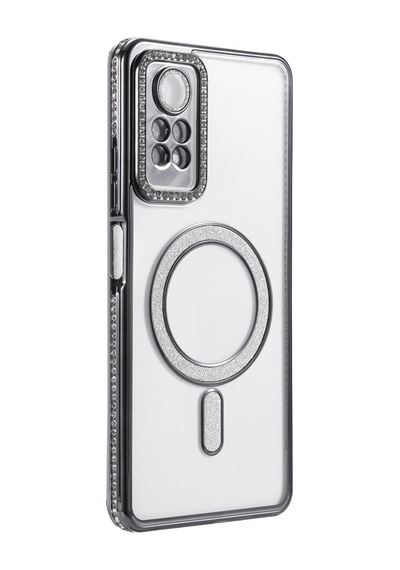 Xiaomi Redmi Note 12 Pro 4g Uyumlu Joke Simli Magneticsafe Kılıf - Siyah